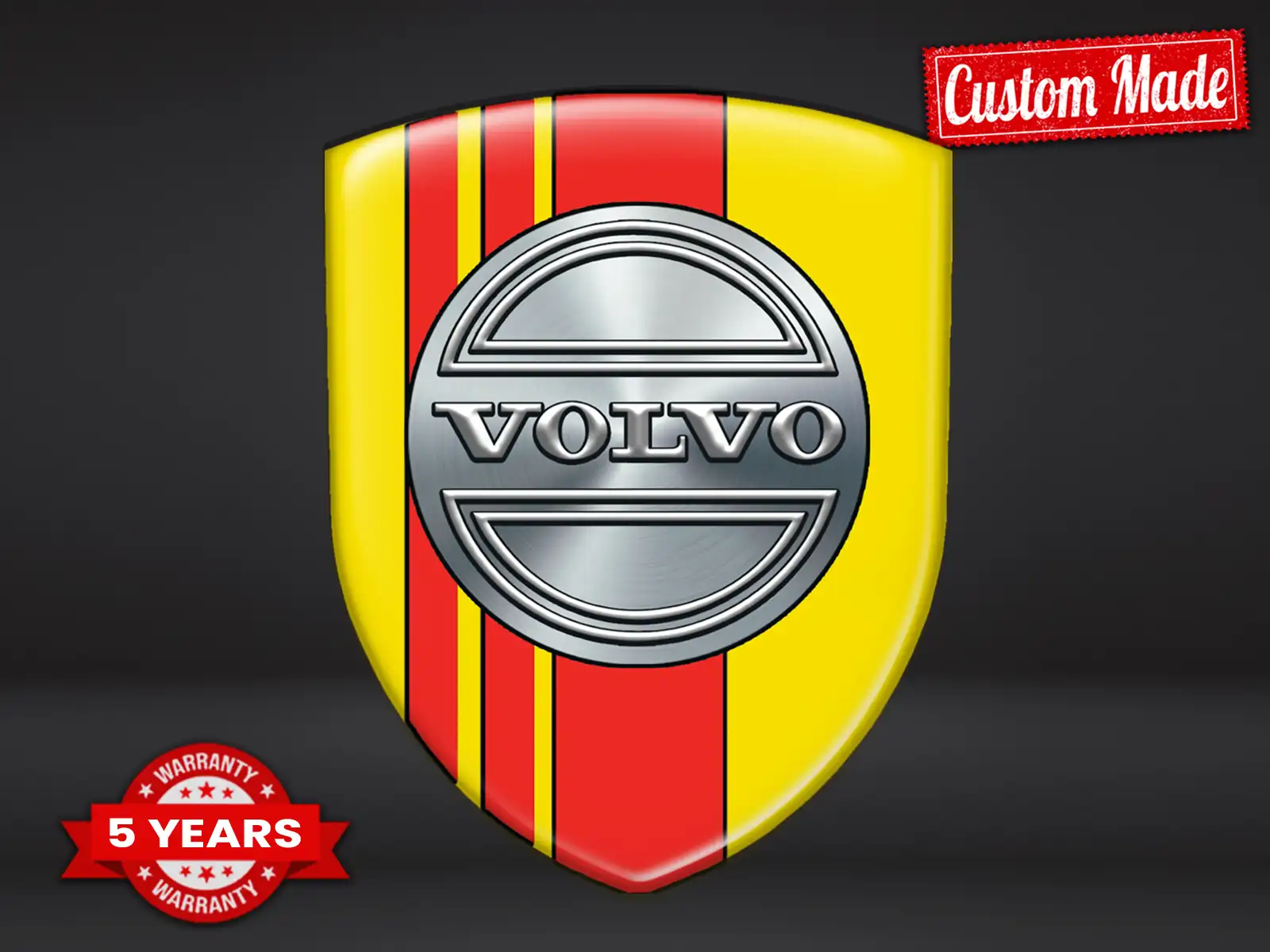 Volvo Logo Silicona Auto Máximo Duradero Estilo Pro Rendimiento